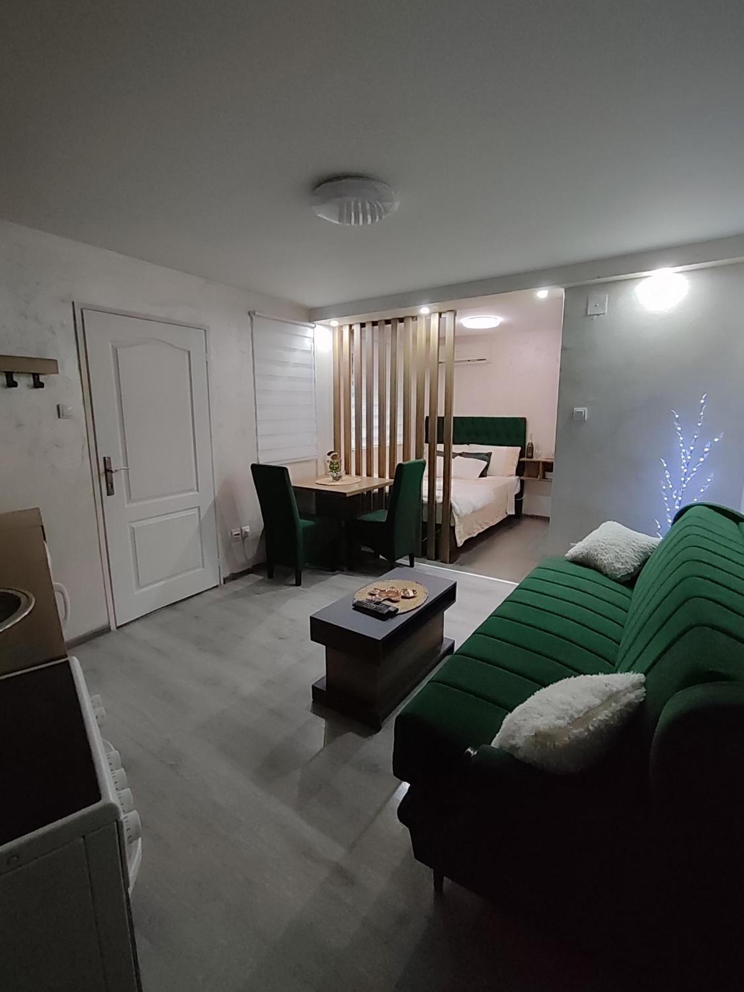 Studio Apartman Free Parking Rubikon Belgrád Kültér fotó
